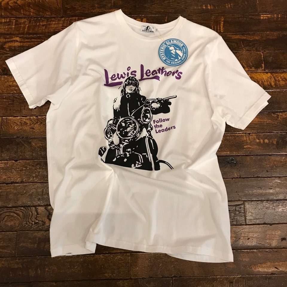 Hysteric Glamour×Lewis Leather】Biker Girl T-shirt - Lewis ...