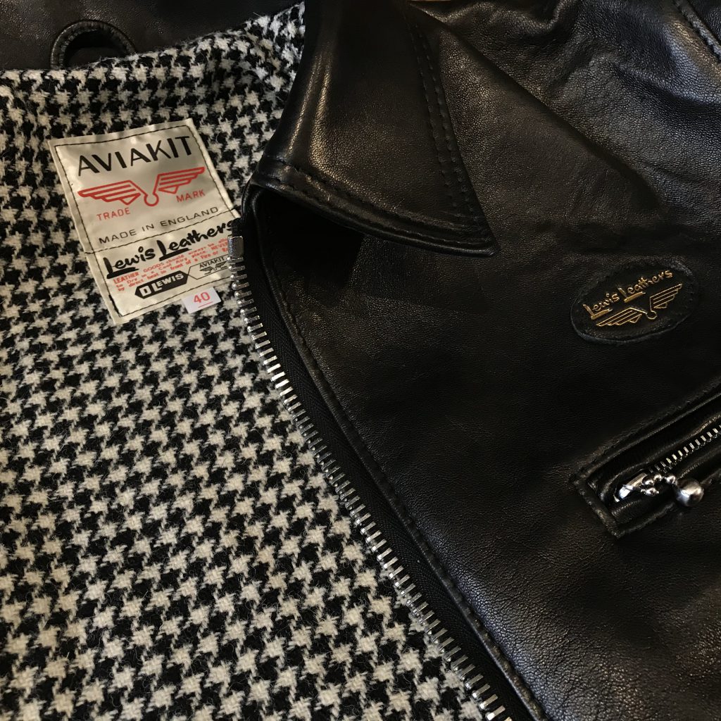 DOG TOOTH WOOL LINING追加のお知らせ - Lewis Leathers Japan