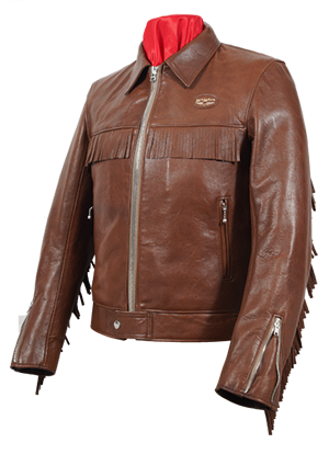 Sheep leather light brown color