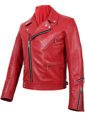 Horse leather red color