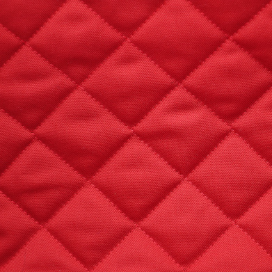 Red quilting lining
