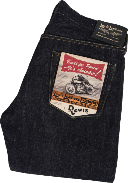 Raw Denim Jeans Regular Fit