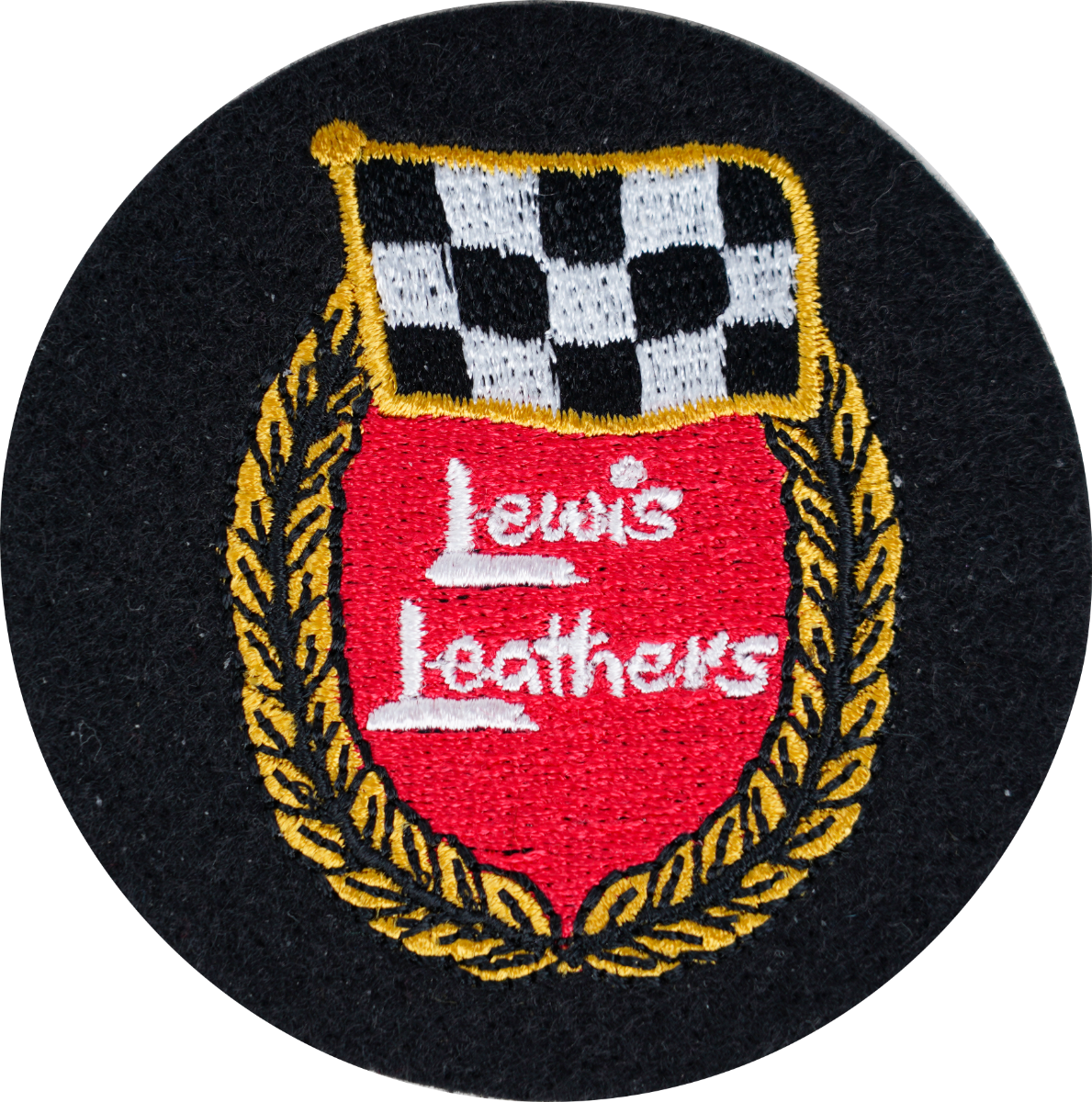 Lewis Leathers Logo Leave Patch