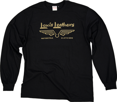 RIB LONG SLEEVE TEE   GOLD WING