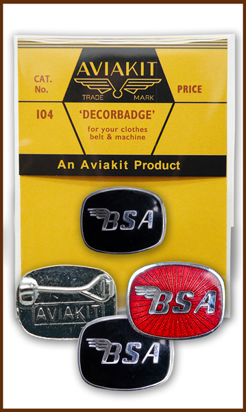 BSA Cushion Badge 93-94