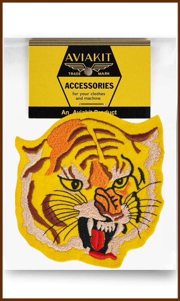 Tiger's Head Patch -J