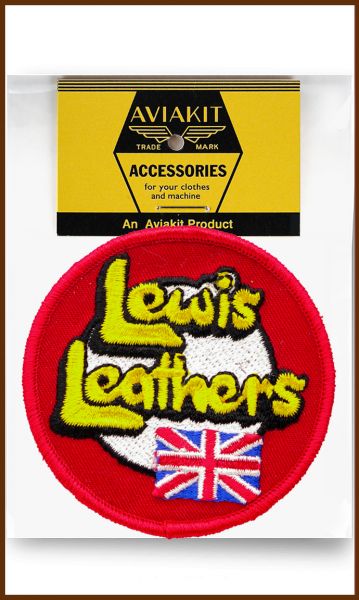 80's Lewis Leathers Logo Patch -F