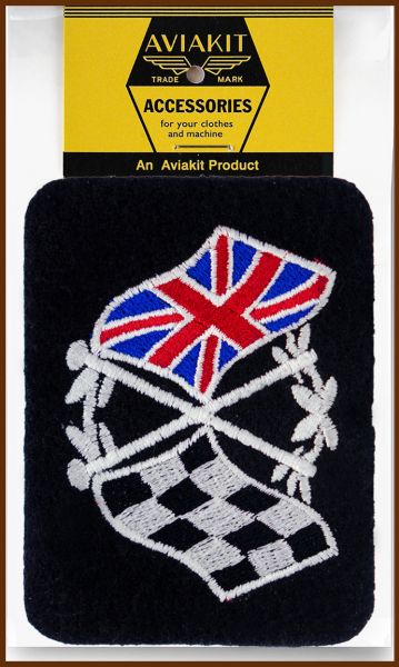 Two Flags Patch -E