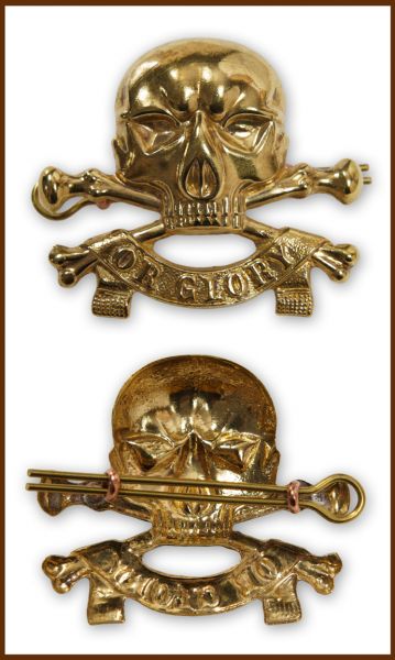 Death or Glory Badge Gold 110