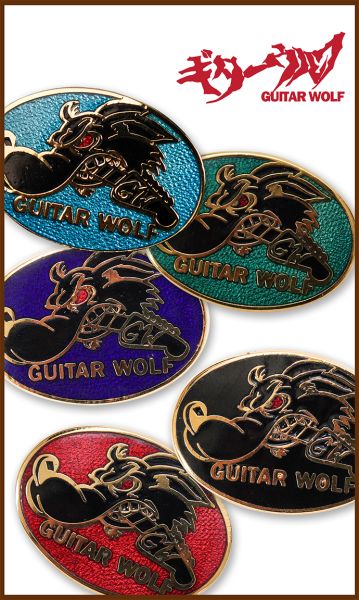 Guitar Wolf x Lewis Leathers Collaboration Badge