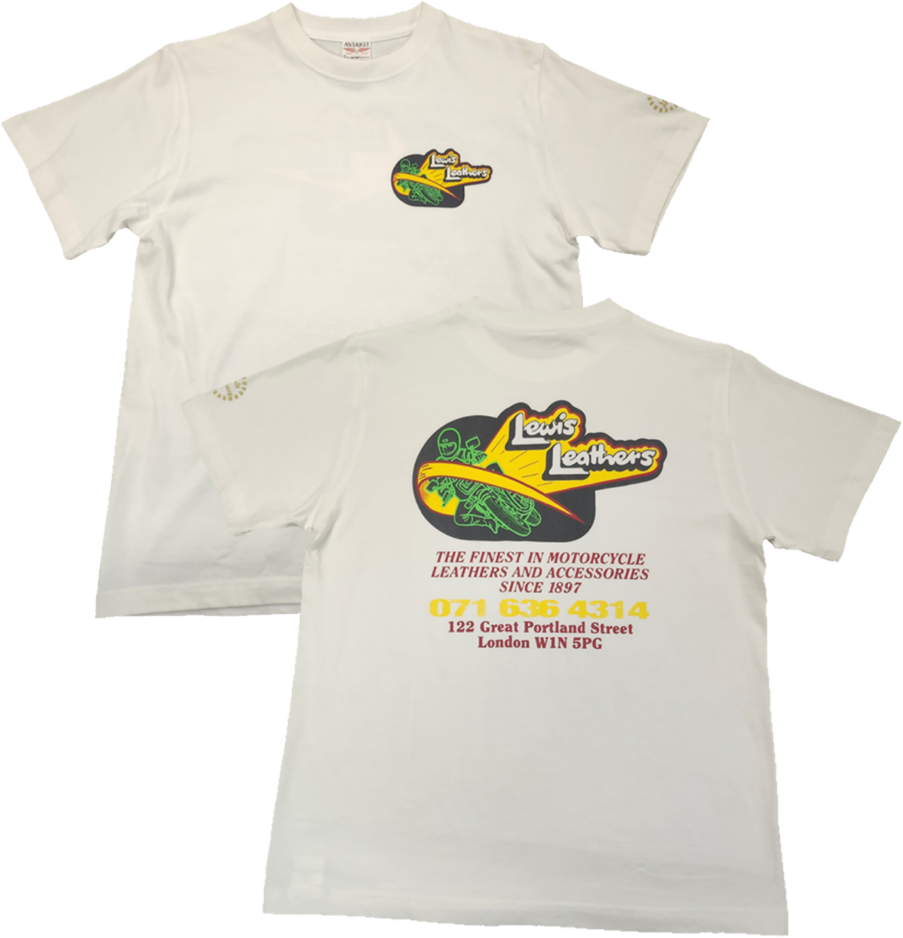Lewis Leathers 80’s Bike T-shirt