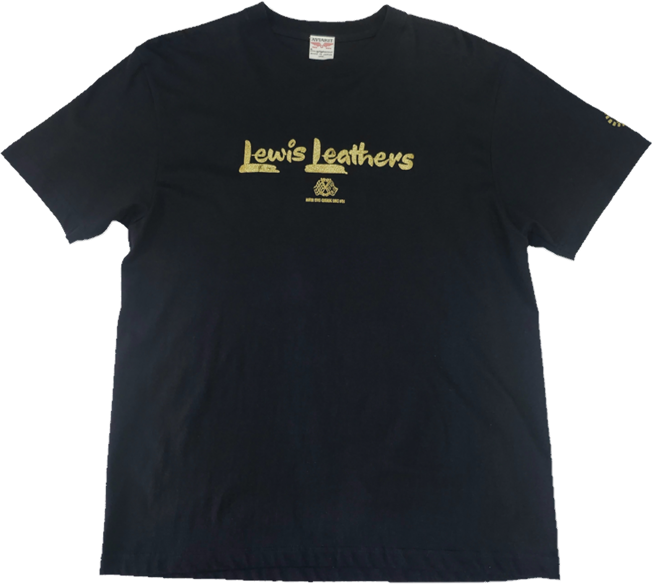 Lewis Leathers Gold Flag T-shirt