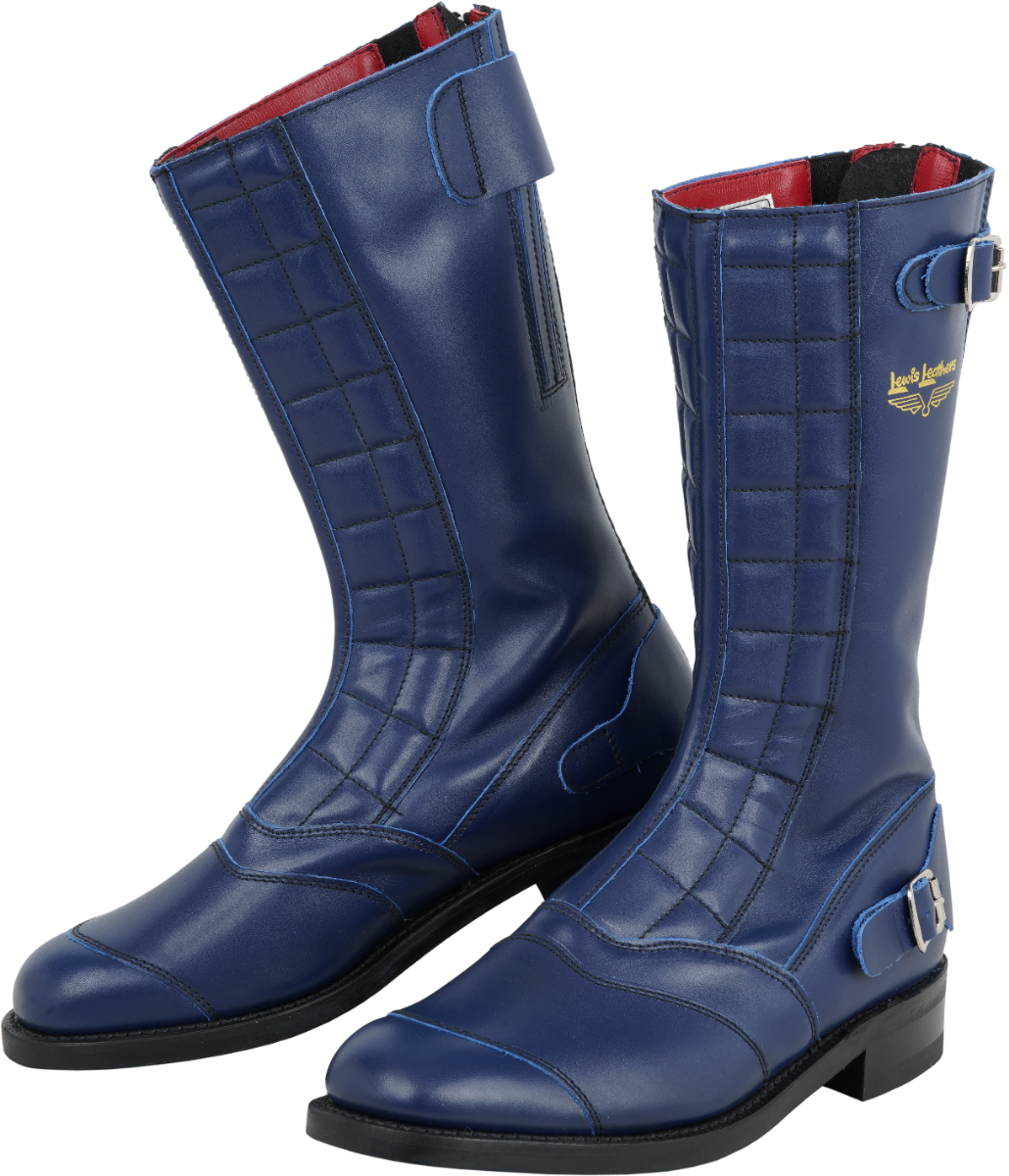 Road Racer Boots No.177 Navy