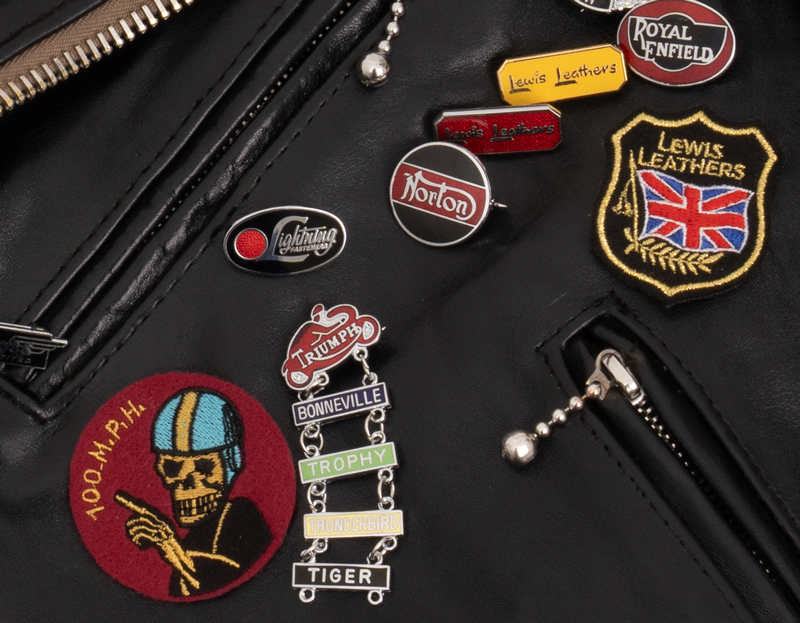 Norton Bar Badge - Lewis Leathers Japan