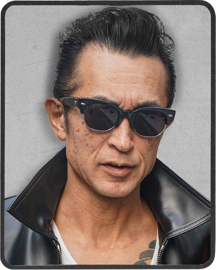 LEWIS LEATHERS x EFFECTOR BUD GANZ EYEWEAR - Lewis Leathers Japan